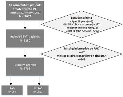 Peripheral Artery Disease in Acute Ischemic Stroke Patients Treated With Endovascular Thrombectomy; Results From the MR CLEAN Registry